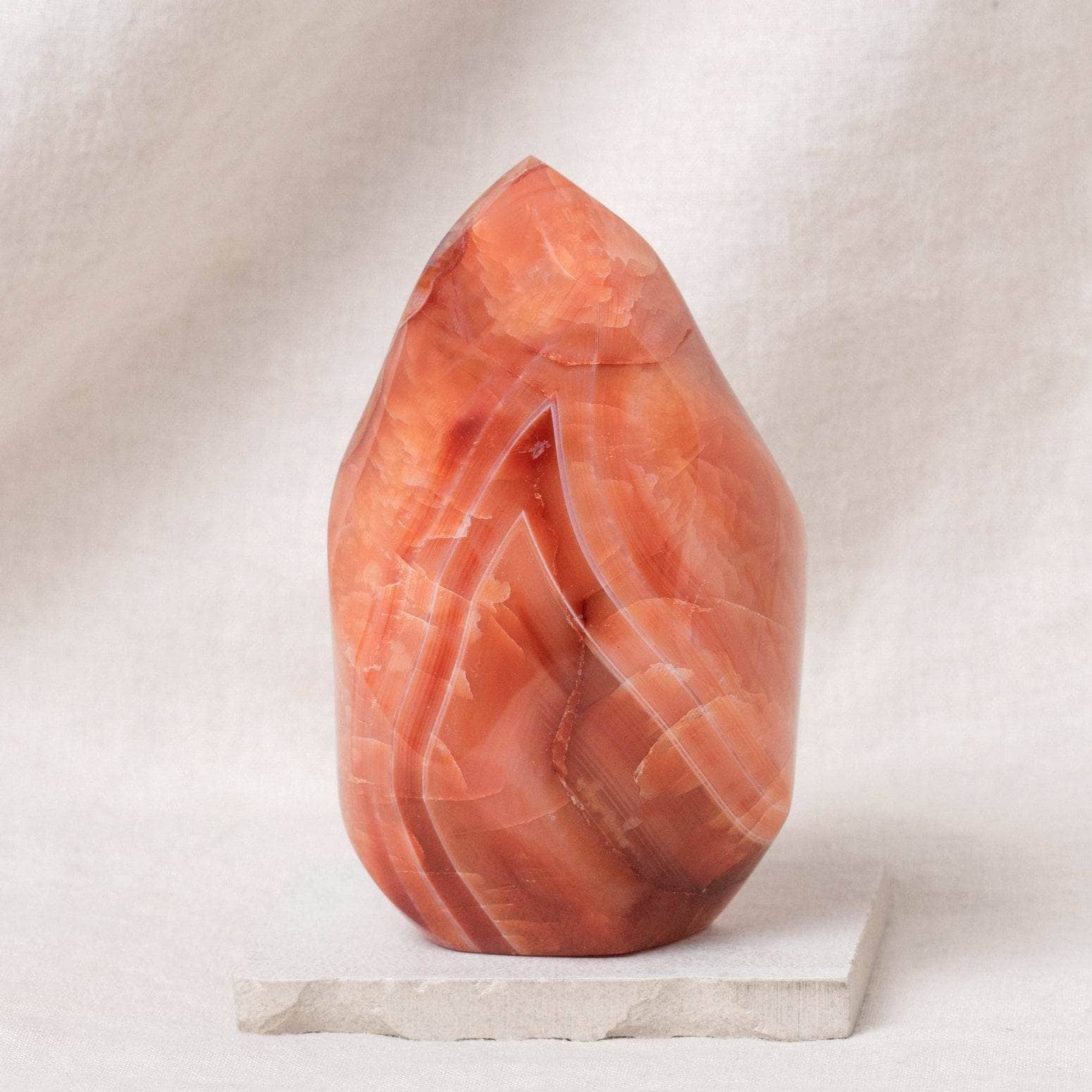F5-CAR-ml Carnelian Flame Crystal - 1 of a Kind - Image 16