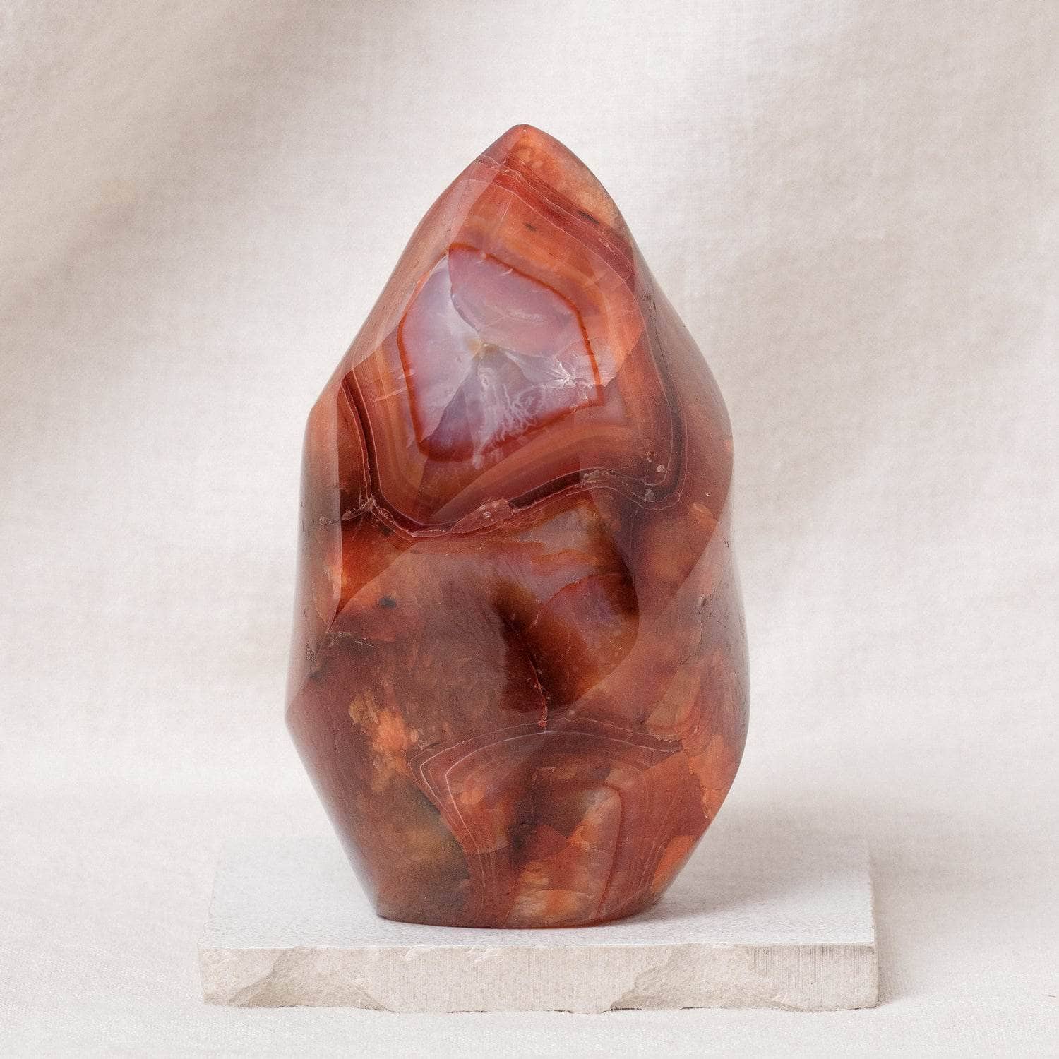 F6-CAR-ml-2 Carnelian Flame Crystal - 1 of a Kind - Image 19