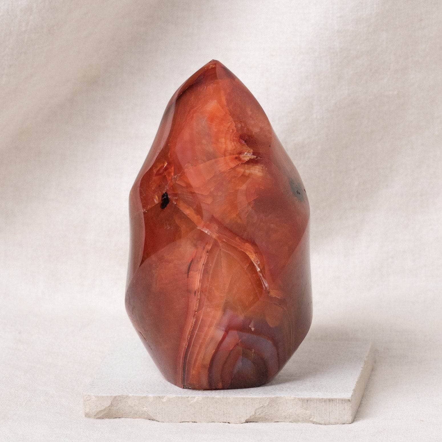 F6-CAR-ml-3 Carnelian Flame Crystal - 1 of a Kind - Image 20