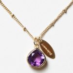 February Amethyst Birthstone Necklace - Image 5