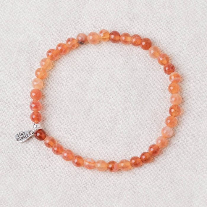 Natural Fire Agate Energy Bracelet - Image 1