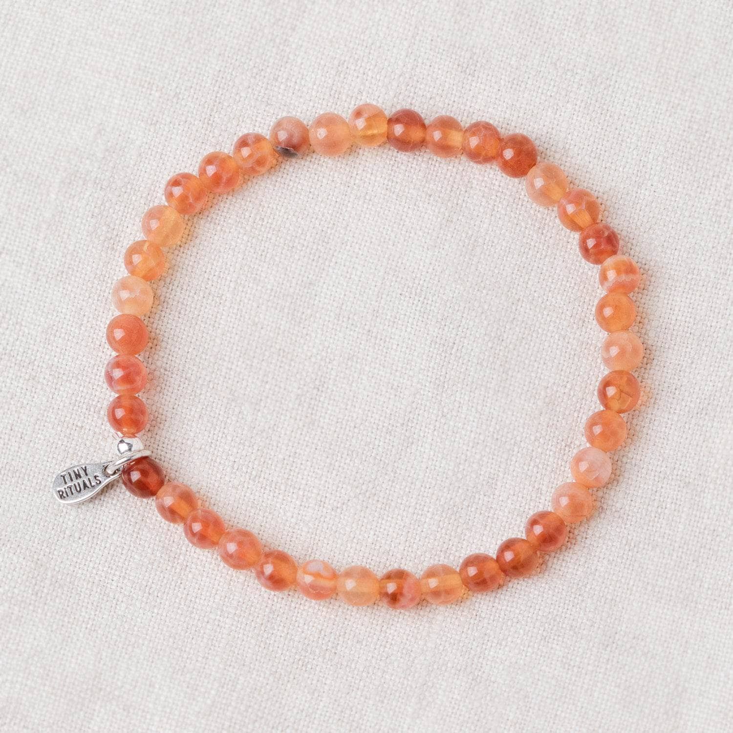 FireAgate Natural Fire Agate Energy Bracelet - Image 1