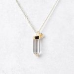 Clear Quartz Crystal Point Necklace - Image 6
