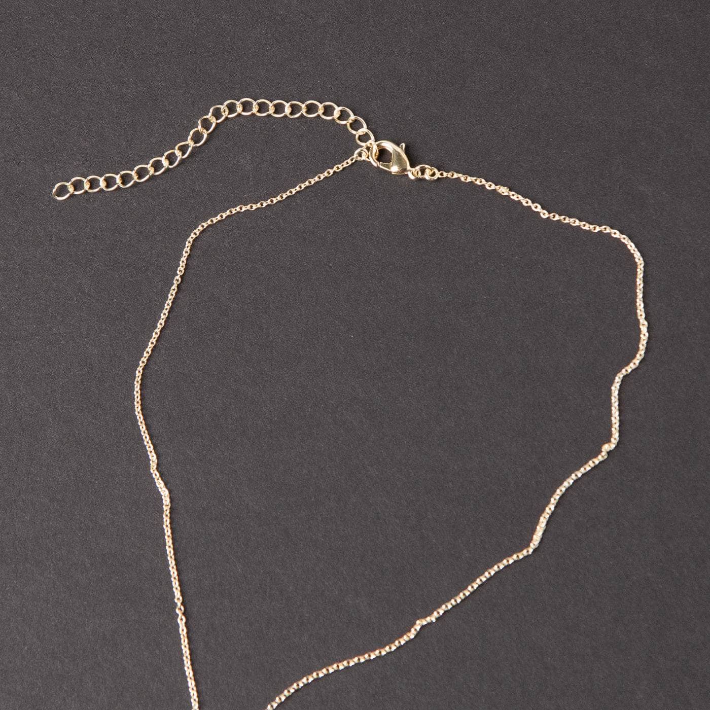 Gold-small Delicate Carnelian Crystal Point Necklace - Image 10