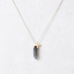 Labradorite Crystal Point Necklace - Image 7