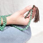 Green Aventurine Mala - High-Energy Gemstones - Image 2
