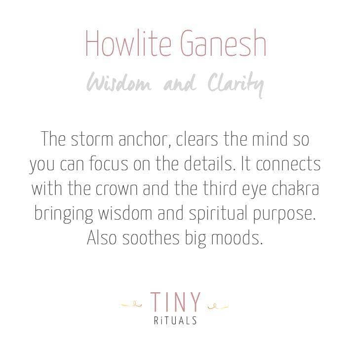 HowliteGanesh Howlite Ganesh - Image 6