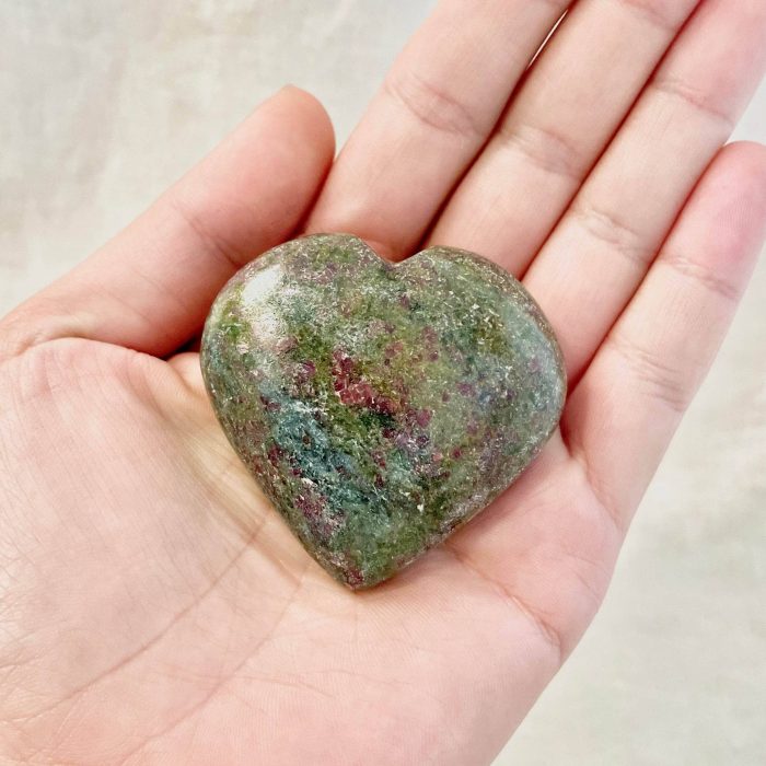 Ruby-Kyanite Heart - Image 1