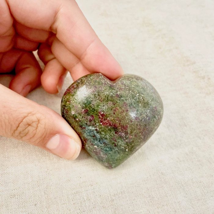 Ruby-Kyanite Heart - Image 2