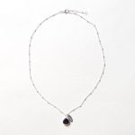 January Garnet Birthstone Necklace - Image 3