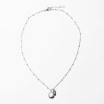 June Rainbow Moonstone Birthstone Necklace - Image 7