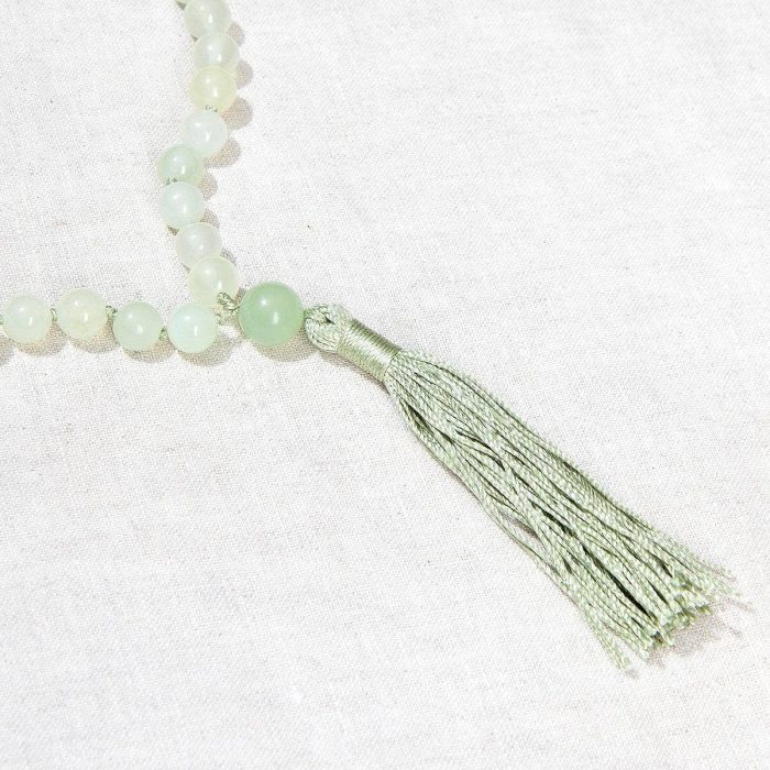 Green Jade Mala - High-Energy Gemstones - Image 4