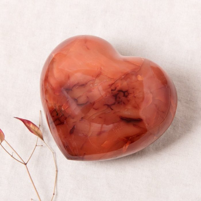 Carnelian Hearts - AAA Premium Quality - Image 1