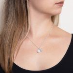 June Rainbow Moonstone Birthstone Necklace - Image 6