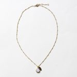 June Rainbow Moonstone Birthstone Necklace - Image 3