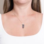 Labradorite Crystal Point Necklace - Image 6