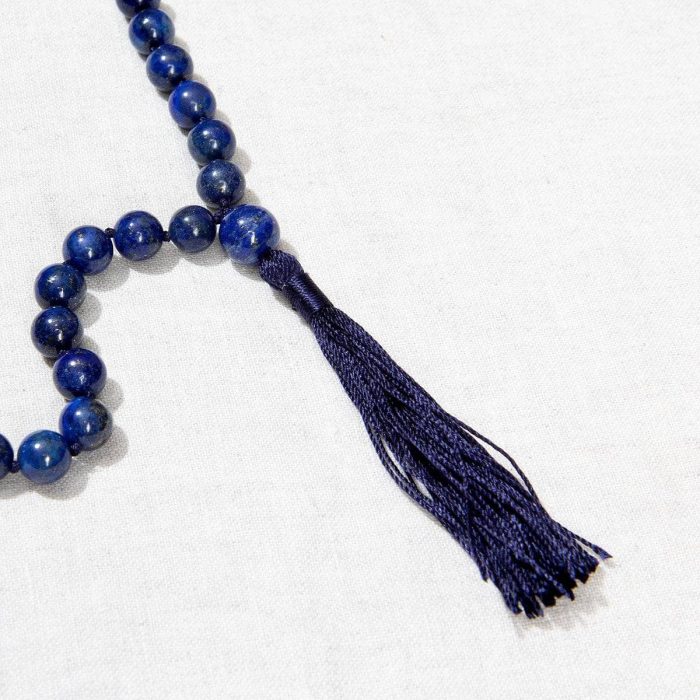 Lapis Lazuli Mala - High-Energy Gemstones - Image 4