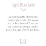 Light Blue Jade Energy Bracelet - Image 3