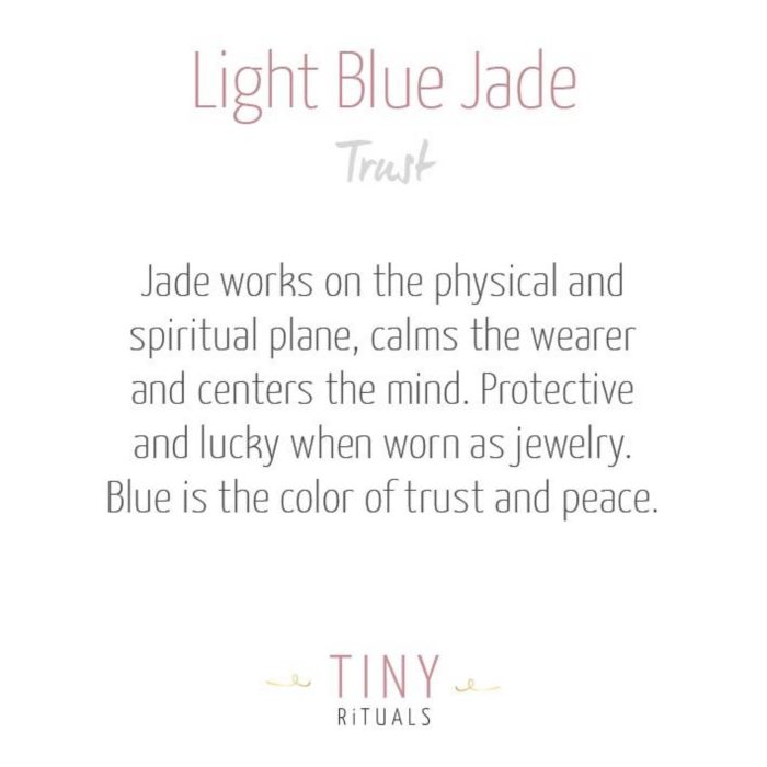 Light Blue Jade Energy Bracelet - Image 3