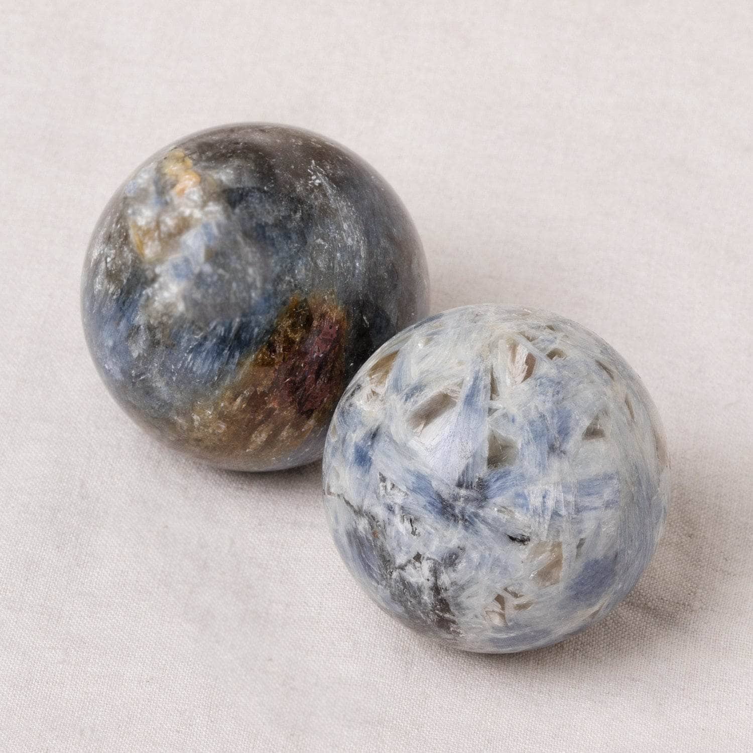 Light_Blue_swatch Cobalt Blue Quartz Sphere with Tripod - AAA Premium Quality - Image 3