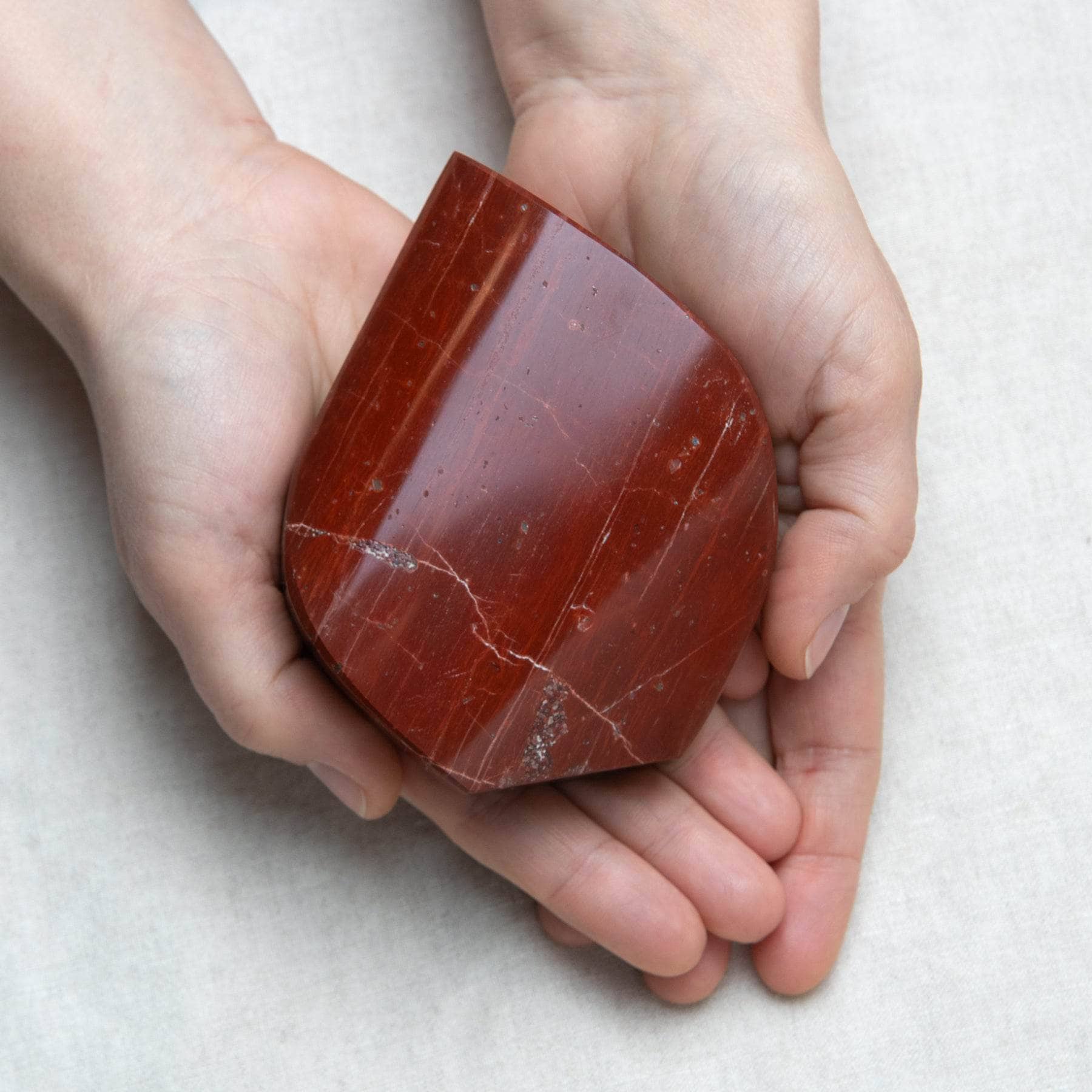 M Red Jasper Flame Freeform Crystal - Image 2