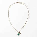 May Emerald Birthstone Necklace - Image 7
