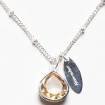 November Citrine Birthstone Necklace - Image 5