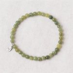 Green Nephrite Jade Energy Bracelet - Image 2