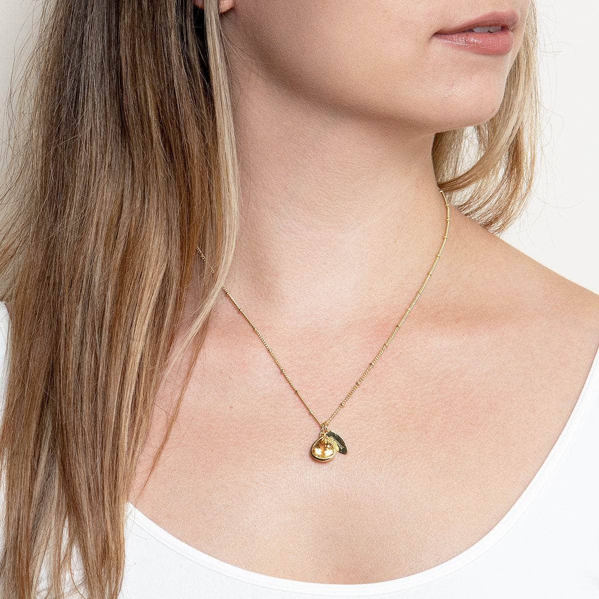 November_d76715da-00db-4029-89f7-6d76d061c79b November Citrine Birthstone Necklace - Image 6