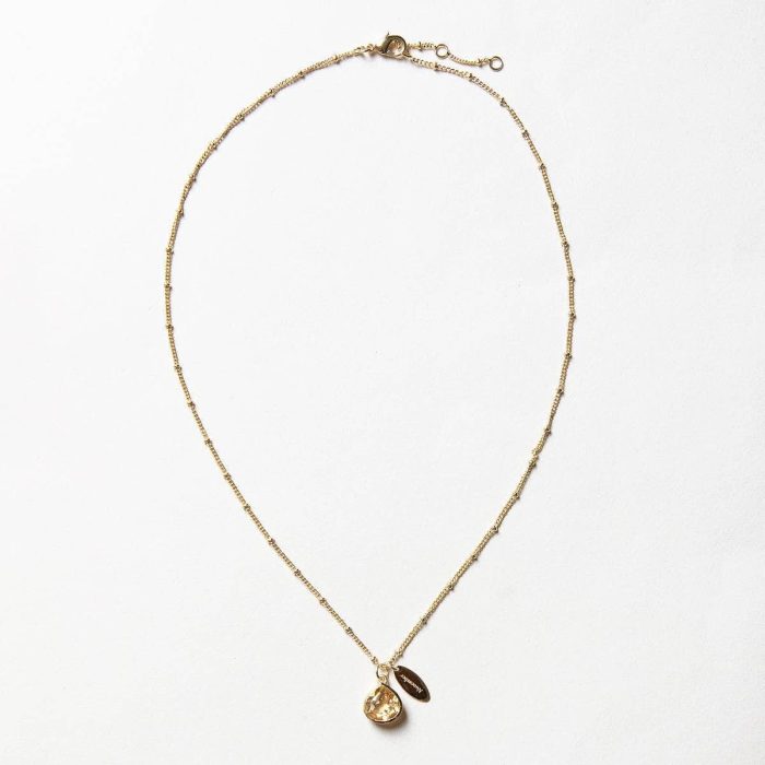 November Citrine Birthstone Necklace - Image 3