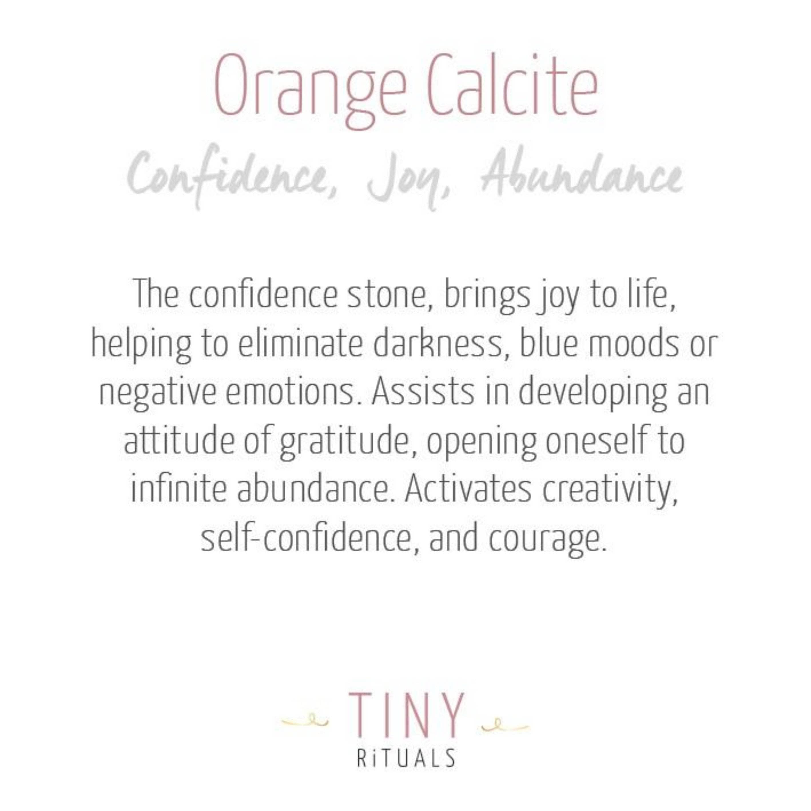 OrangeCalcite_1 Orange Calcite Energy Bracelet - Image 7