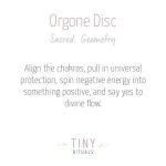 Gemstone Orgone Disc - Image 5