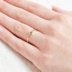 Genuine Peridot Silver or Gold Ring - Image 4