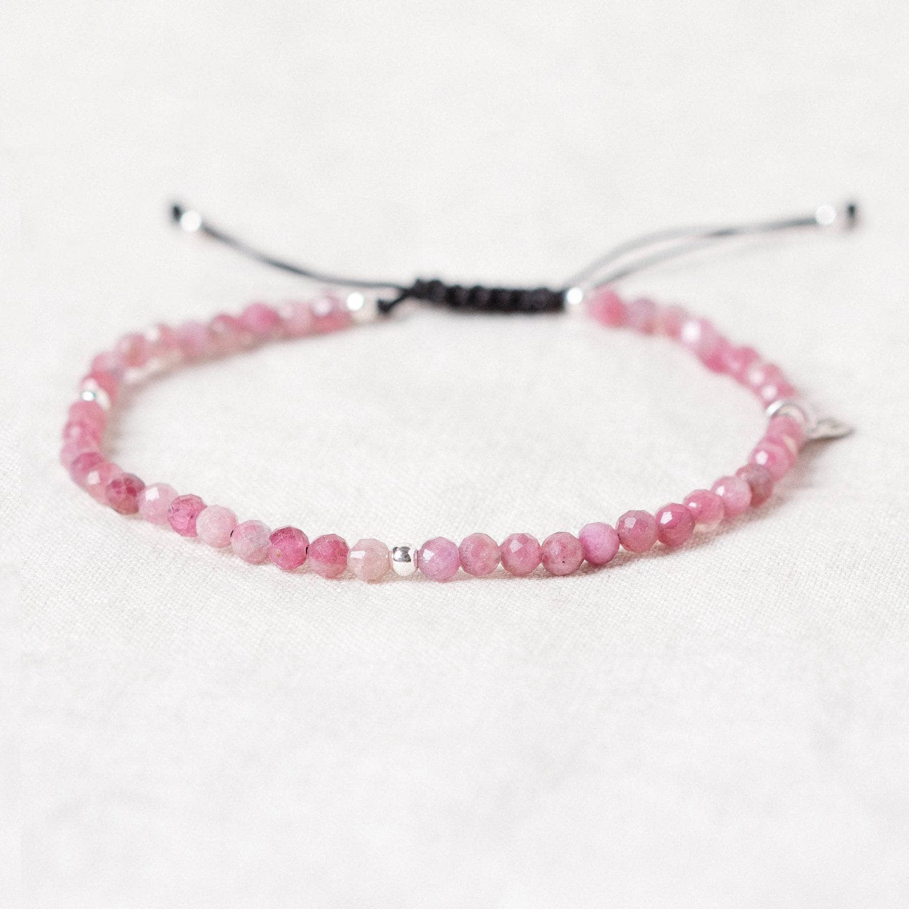 PinkTourmaline Pink Tourmaline Energy Anklet - AAA Premium Quality - Image 5