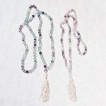 Rainbow Fluorite Mala - High-Energy Gemstones - Image 3