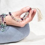Rainbow Fluorite Mala - High-Energy Gemstones - Image 2
