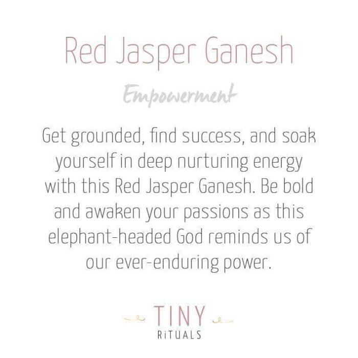 Red Jasper Ganesh - Image 7