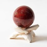 Red Jasper Sphere with Tripod - Image 5