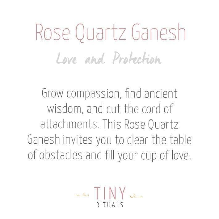 RoseQuartzGanesh Rose Quartz Ganesh - Image 3