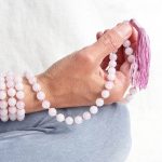 Rose Quartz Mala - High-Energy Gemstones - Image 2