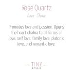 Rose Quartz Silver or Gold Stud Earring - Image 3