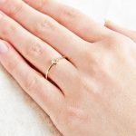 Rose Quartz Silver or Gold Ring - Image 2