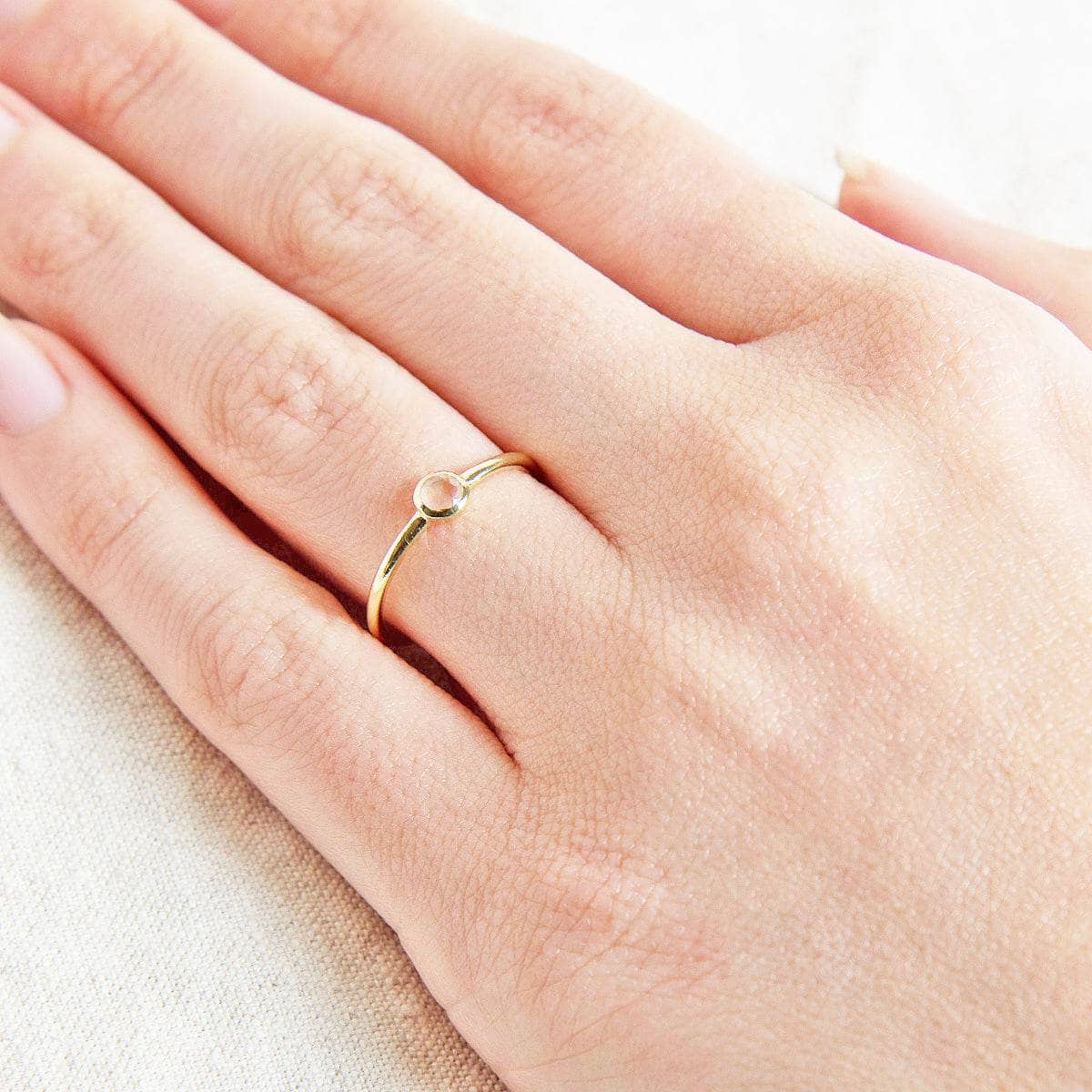 Rose_Quartz_7f7b6973-8a0d-4113-9f4c-9446854d6496 Rose Quartz Silver or Gold Ring - Image 2