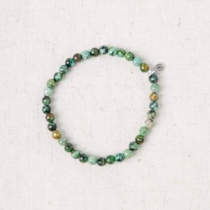 African Turquoise Jasper Energy Bracelet - Image 3