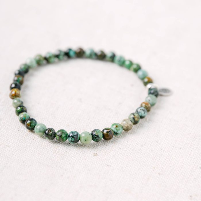 African Turquoise Jasper Energy Bracelet - Image 4