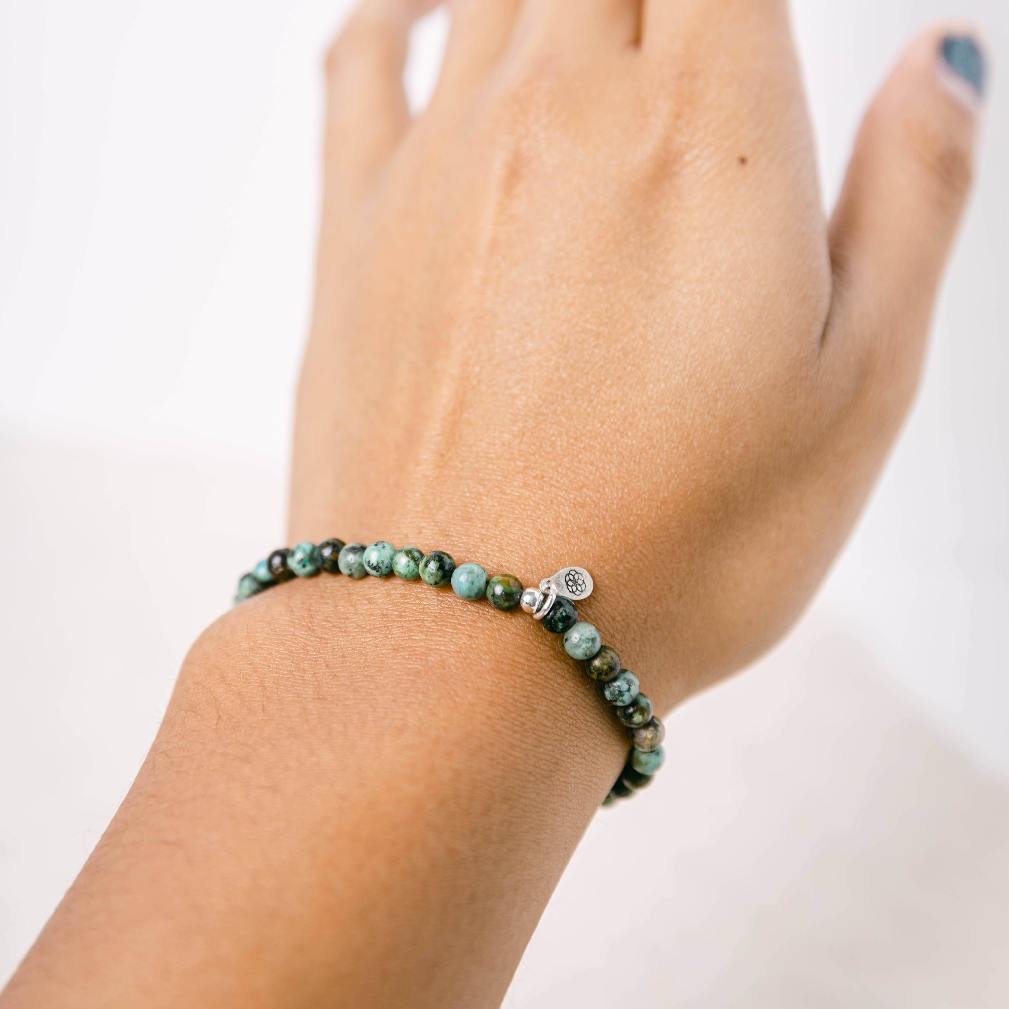 SPStudio_TinyRitualsIMG_1394 African Turquoise Jasper Energy Bracelet - Image 2