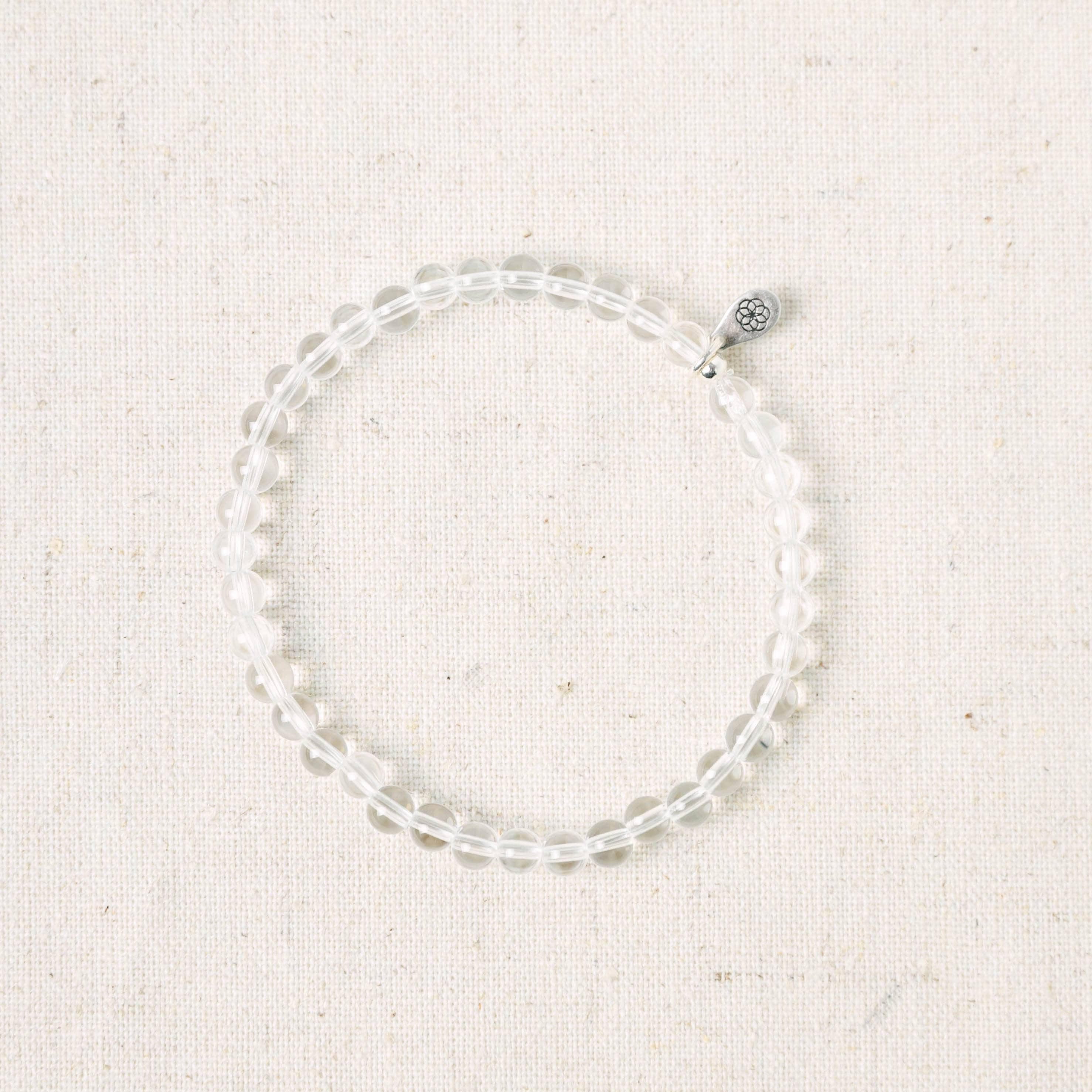 SPStudio_TinyRitualsIMG_1411 Clear Quartz Energy Bracelet - Image 6