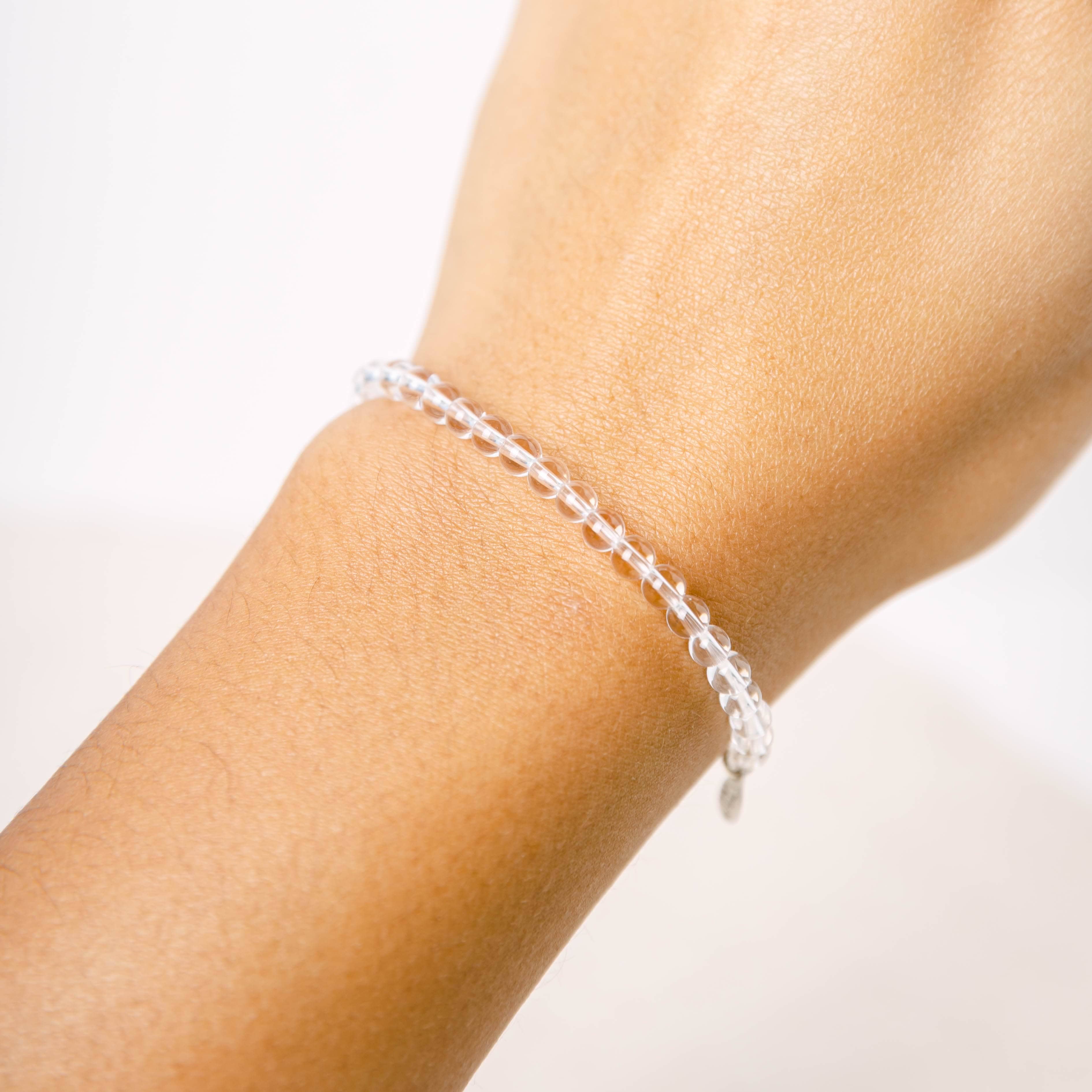 SPStudio_TinyRitualsIMG_1415 Clear Quartz Energy Bracelet - Image 2