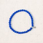 Dark Blue Jade Energy Bracelet - Image 5