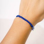 Dark Blue Jade Energy Bracelet - Image 2